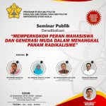 Seminar Publik Deradikalisasi “Memperkokoh Peran Mahasiswa Dan Generasi Muda Dalam Menangkal Paham Radikalisme”